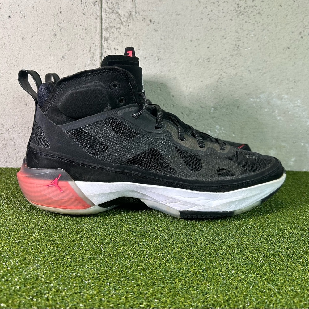 Nike Jordan XXXVII 37 Black Hot Punch Basketball DD6958-091 Shoes Men’s 11.5